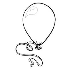 Balloon - Free printable coloring pages