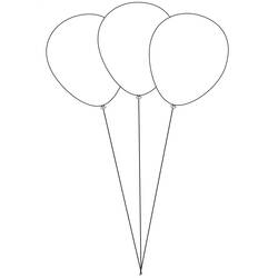 Balloon (Objects) coloring page #184792 to print and color