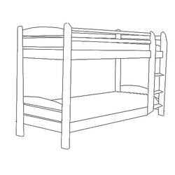 Bed (Objects) coloring page #167845 to print and color