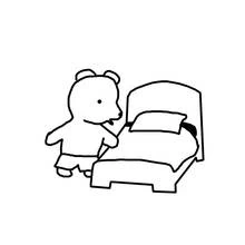 Bed (Objects) coloring page #168046 to print and color