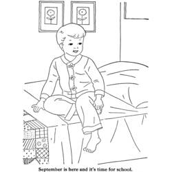 Bed (Objects) coloring page #168123 to print and color