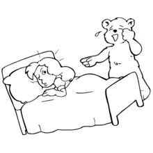 Bed (Objects) coloring page #168208 to print and color