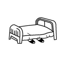 Bed (Objects) coloring page #188168 to print and color