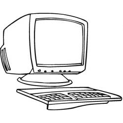 Computer (Objects) coloring page #179622 to print and color