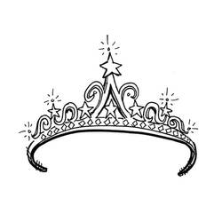 Crown (Objects) coloring page #195947 to print and color