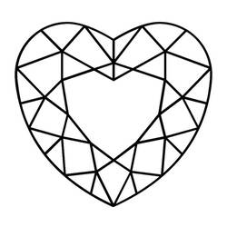 Diamond (Objects) coloring page #202844 to print and color