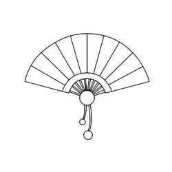 Fans (Objects) coloring page #191028 to print and color