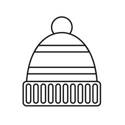 Hat (Objects) coloring page #216156 to print and color