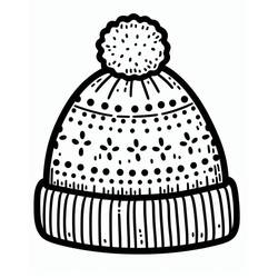 Hat (Objects) coloring page #216174 to print and color