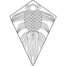 Kite (Objects) coloring page #168302 to print and color
