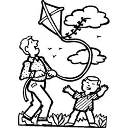 Kite (Objects) coloring page #168329 to print and color