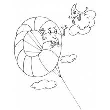 Kite (Objects) coloring page #168345 to print and color