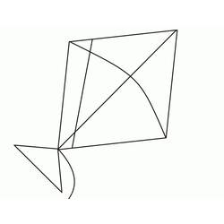 Kite (Objects) coloring page #207257 to print and color