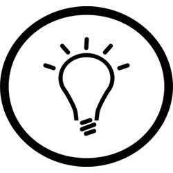 Light bulb (Objects) coloring page #119385 to print and color