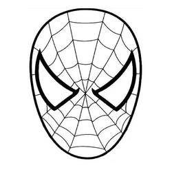 Mask (Objects) coloring page #120483 to print and color