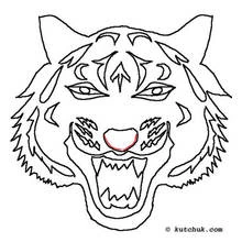 Mask (Objects) coloring page #120487 to print and color