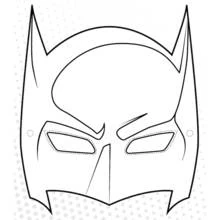 Mask (Objects) coloring page #120567 to print and color