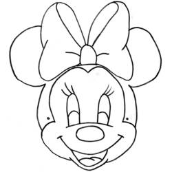 Mask (Objects) coloring page #120641 to print and color