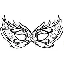 Mask (Objects) coloring page #120651 to print and color