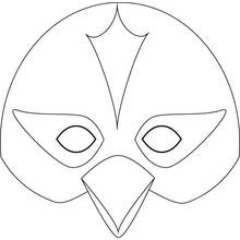 Mask (Objects) coloring page #120743 to print and color