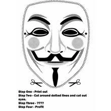 Mask (Objects) coloring page #120854 to print and color
