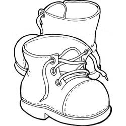 Shoe (Objects) coloring page #211578 to print and color