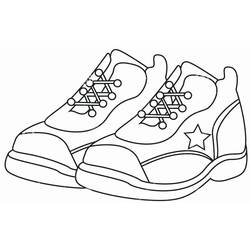 Shoe (Objects) coloring page #211582 to print and color