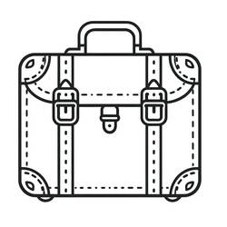 Suitcase (Objects) coloring page #217441 to print and color