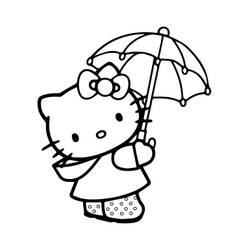 Umbrella (Objects) coloring page #172734 to print and color
