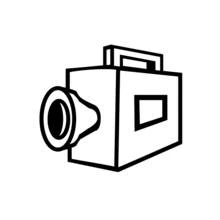 Video camera (Objects) coloring page #120262 to print and color