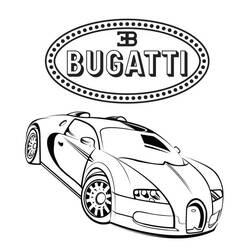 Bugatti (Transportation) coloring page #174788 to print and color
