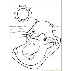 Dibujo Hámster (Animales) #8024 para imprimir y colorear