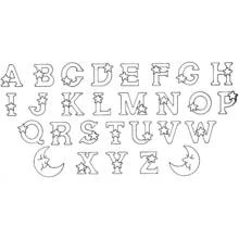 Alfabeto - Dibujos para colorear gratis