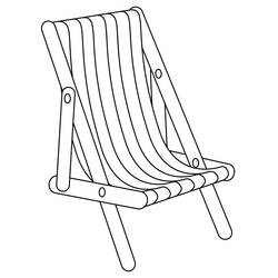 Silla - Dibujos para colorear gratis