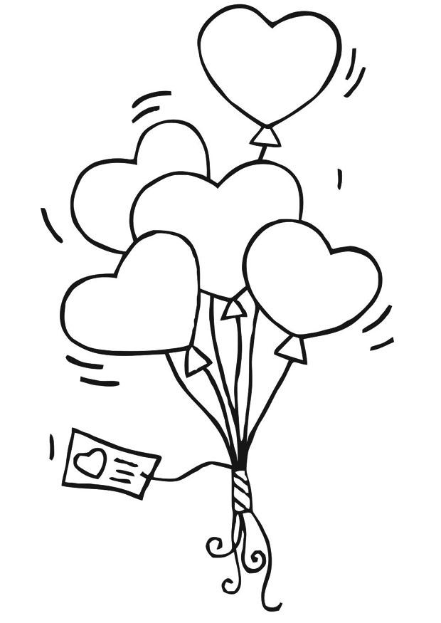 Coloriage gratuit Ballon #169601 de la collection Objets à imprimer