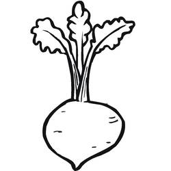 Coloriage Betterave (Alimentation et Nutrition) #213799 à imprimer et colorier