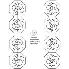 Coloriage Abeille (Animaux) #108 à imprimer et colorier