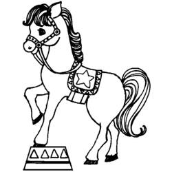 Animaux de cirque - Coloriages gratuits à imprimer