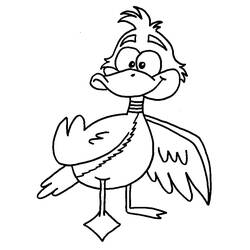 Coloriage Canard (Animaux) #1483 à imprimer et colorier