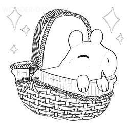 Capybara - Coloriages gratuits à imprimer