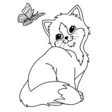 Coloriage Chat (Animaux) #1762 à imprimer et colorier