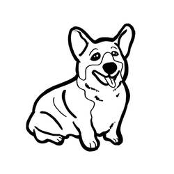 Corgi - Coloriages gratuits à imprimer