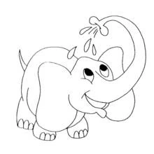 Coloriage Éléphant (Animaux) #6297 à imprimer et colorier