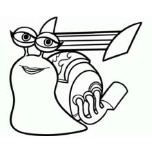 Coloriage Escargot (Animaux) #6531 à imprimer et colorier