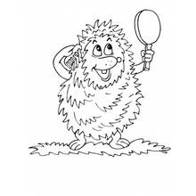 Coloriage Hérisson (Animaux) #8226 à imprimer et colorier