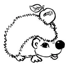 Coloriage Hérisson (Animaux) #8288 à imprimer et colorier