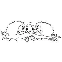 Coloriage Hérisson (Animaux) #8359 à imprimer et colorier