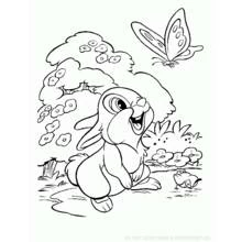 Coloriage Lapin (Animaux) #9592 à imprimer et colorier