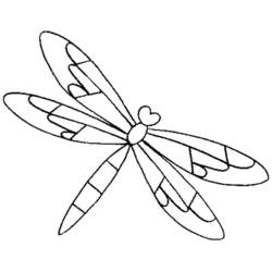 Libellule - Coloriages gratuits à imprimer