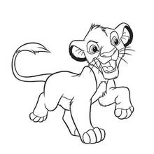 Coloriage Lion (Animaux) #10314 à imprimer et colorier